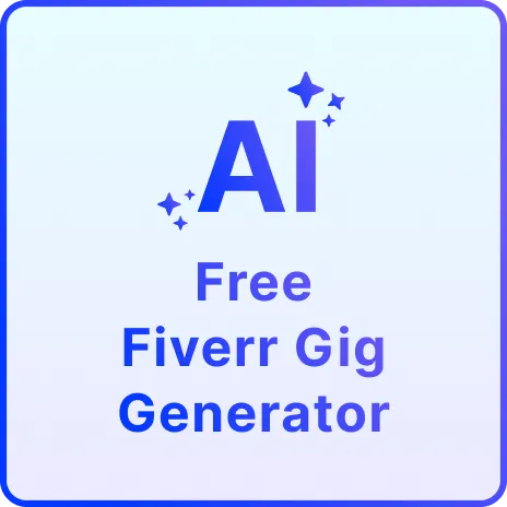 Free AI Fiverr Gig Generator Create Gig Images Online [ No Signup ]